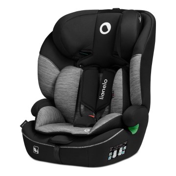 Lionelo - Autostoel LEVI i-Size 76-150 cm Zwart/Grijs