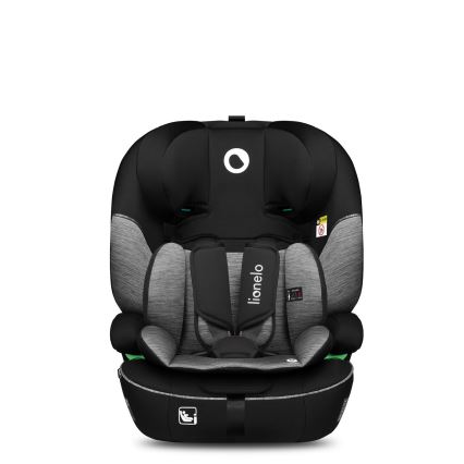 Lionelo - Autostoel LEVI i-Size 76-150 cm Zwart/Grijs