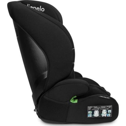 Lionelo - Autostoel LEVI ONE i-Maat 76-150 cm zwart