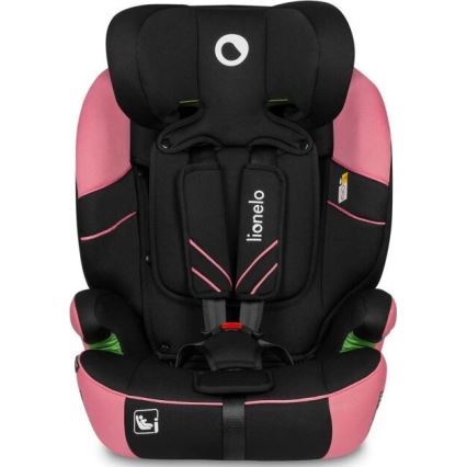 Lionelo - Autostoel LEVI ONE i-Maat 76-150 cm zwart/roze
