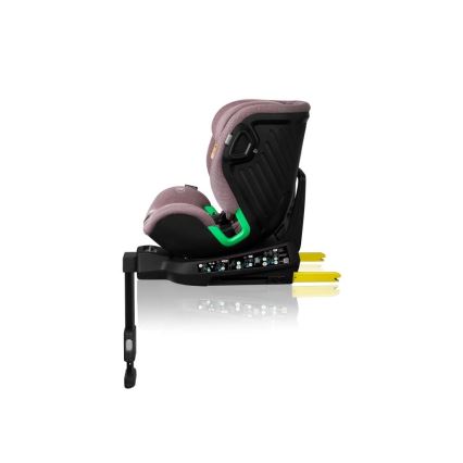 Lionelo - Autostoel met basis swivel HARMONY i-Maat 40-150 cm roze