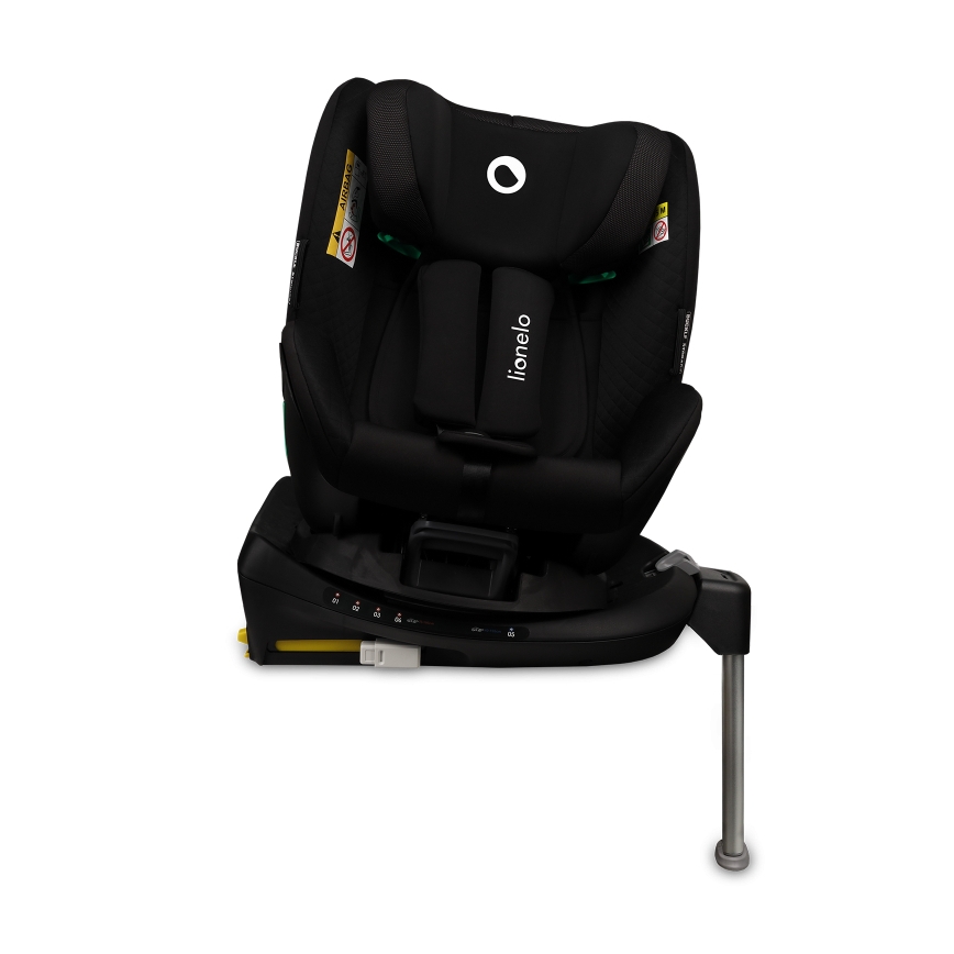 Lionelo - Draaibare autostoel met basis ANTOON PLUS i-Size 40-105 cm Zwart Onyx