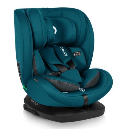 Lionelo - Autostoel met draaibare basis BASTIAAN i-Size 40-150 cm Blue Indigo