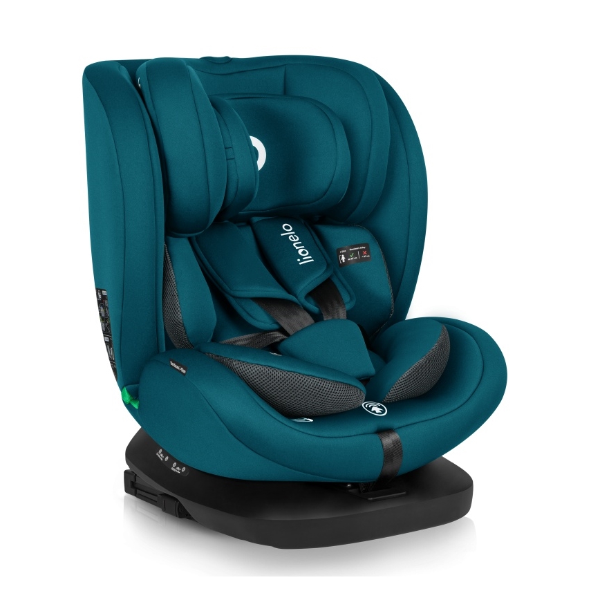 Lionelo - Autostoel met draaibare basis BASTIAAN i-Size 40-150 cm Blue Indigo
