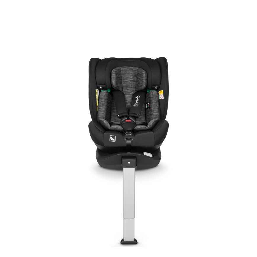 Lionelo - Autostoel met draaibare basis BRAAM i-Size 40-150 cm Zwart Carbon