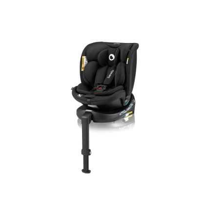 Lionelo - Autostoel met draaibare basis NAVY i-Size 40-150 cm zwart