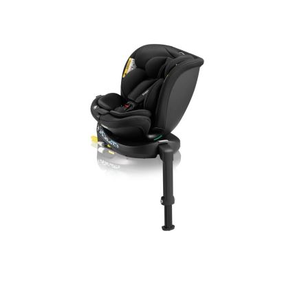 Lionelo - Autostoel met draaibare basis NAVY i-Size 40-150 cm zwart