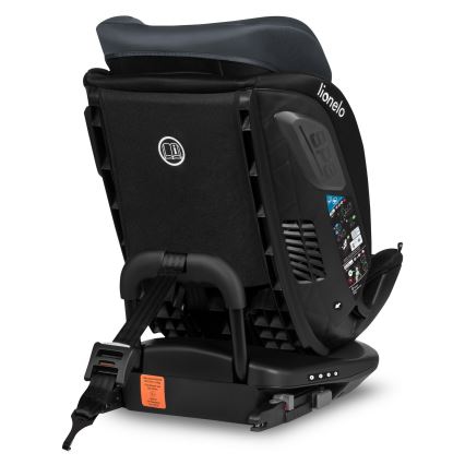 Lionelo - Autostoel met draaibasis BASTIAAN i-Size 40-150 cm Grey Stone