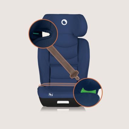 Lionelo - Autostoel NEAL i-Size 100-150 cm navyblauw