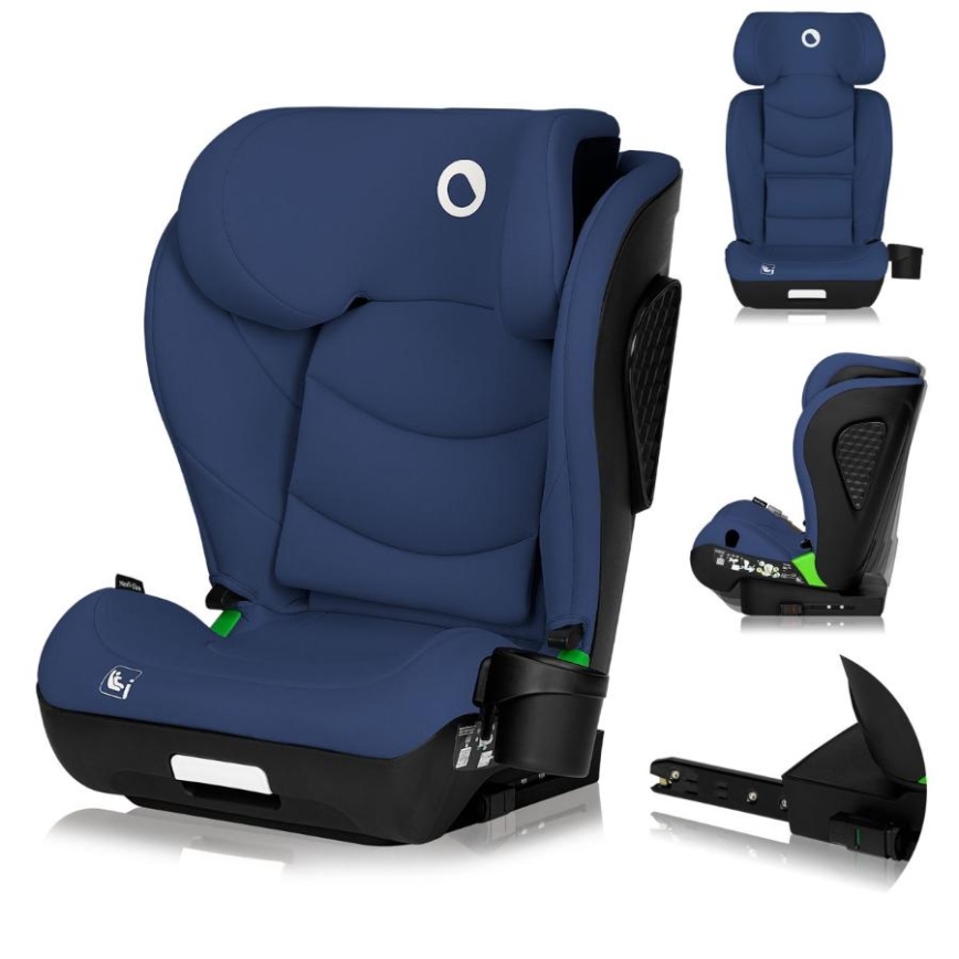 Lionelo - Autostoel NEAL i-Size 100-150 cm navyblauw