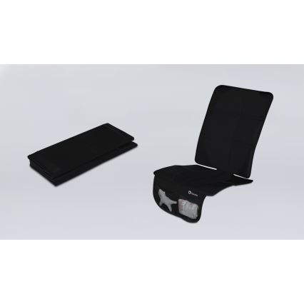 Lionelo - Autostoelbeschermmat SIKKER Black Carbon