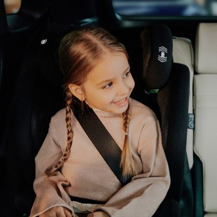 Lionelo - Autostoeltje IGO i-Size 100-150 cm Zwart Carbon