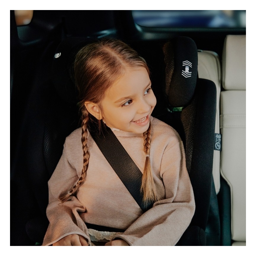 Lionelo - Autostoeltje IGO i-Size 100-150 cm Zwart Carbon