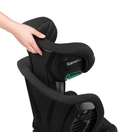 Lionelo - Autostoeltje IGO i-Size 100-150 cm Zwart Carbon