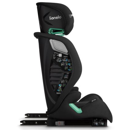 Lionelo - Autostoeltje IGO i-Size 100-150 cm Zwart Carbon