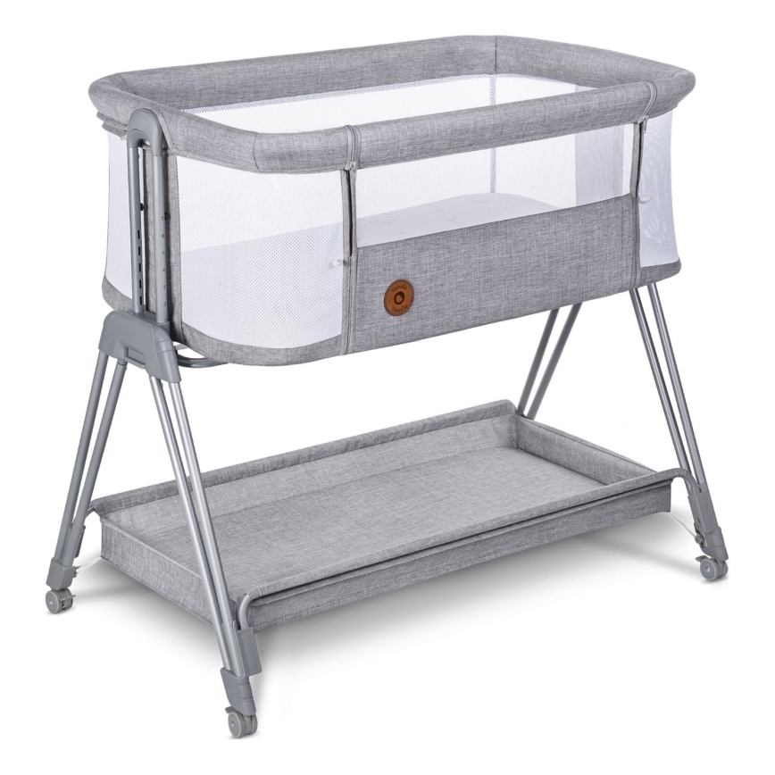 Lionelo - Baby wieg 2in1 LUNA grijs