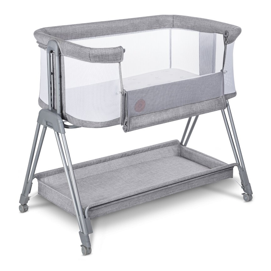Lionelo - Baby wieg 2in1 LUNA grijs