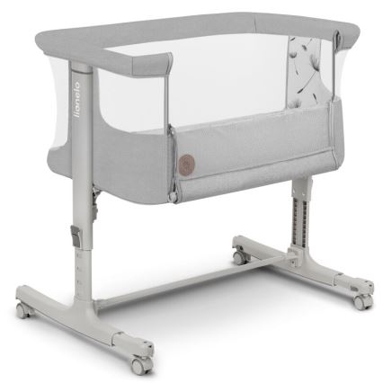 Lionelo - Baby wieg 3in1 AURORA grijs