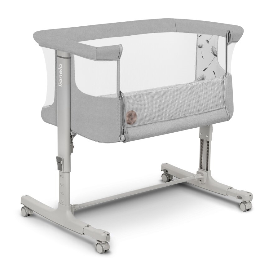 Lionelo - Baby wieg 3in1 AURORA grijs
