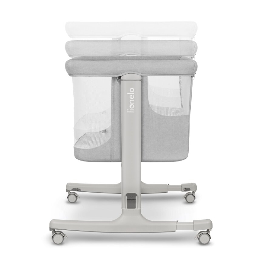 Lionelo - Baby wieg 3in1 AURORA grijs