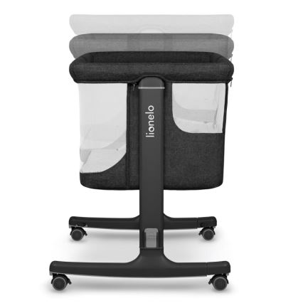 Lionelo - Babybedje 3-in-1 AURORA zwart
