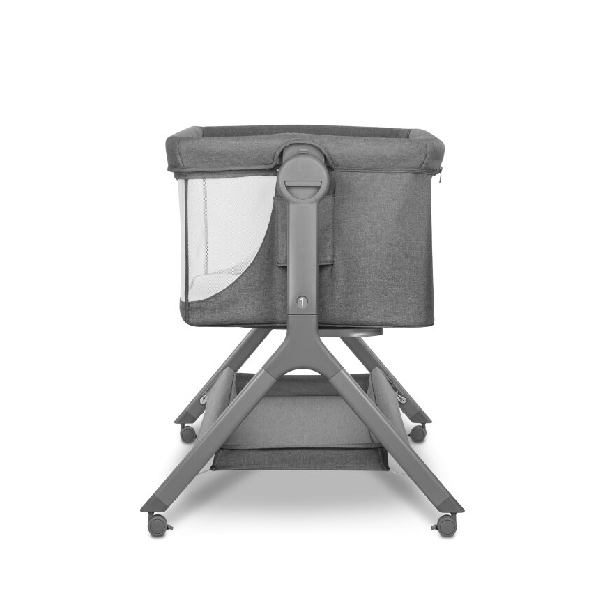 Lionelo - Babybedje 3-in-1 LEONIE PLUS grijs