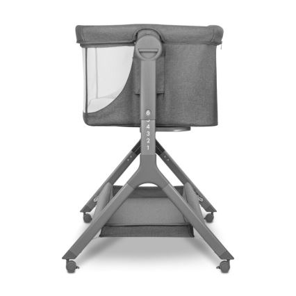 Lionelo - Babybedje 3-in-1 LEONIE PLUS grijs