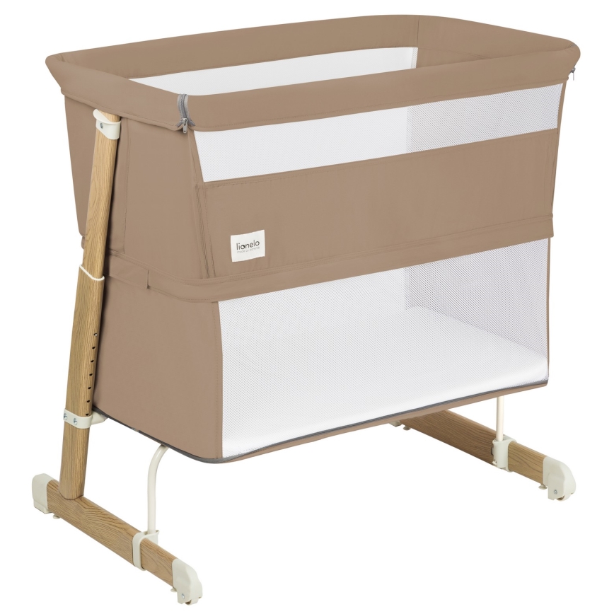 Lionelo - Babybedje 5-in-1 THOMI PLUS Beige Carmel