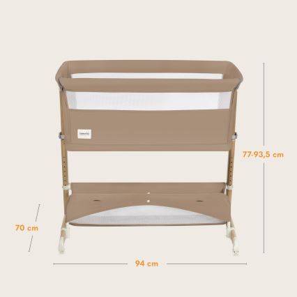 Lionelo - babybedje 5-in-1 THOMI PLUS Beige Karamel