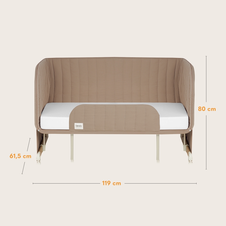 Lionelo - babybedje 5-in-1 THOMI PLUS Beige Karamel
