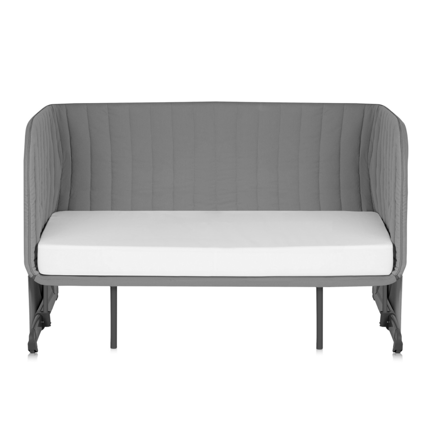 Lionelo - Babybedje 5-in-1 THOMI PLUS Grijs Beton
