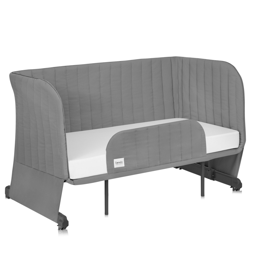 Lionelo - Babybedje 5-in-1 THOMI PLUS Grijs Beton