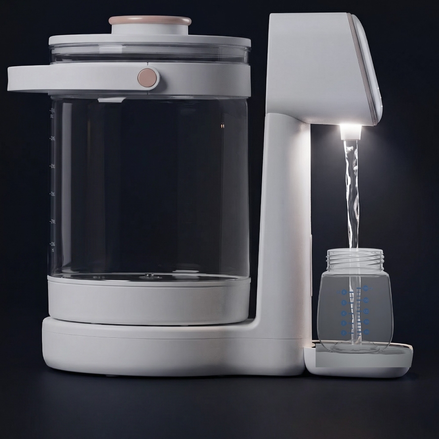 Lionelo - Babymelkbereider BABYPRESTO 2.0 1200W/230V Wit