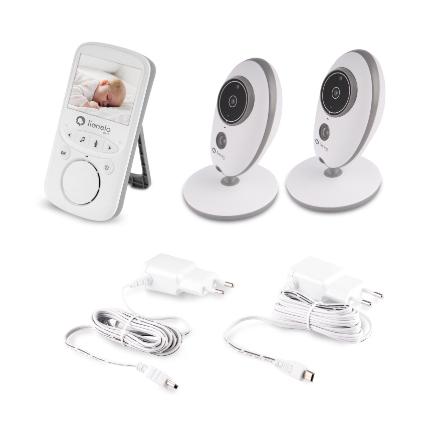 Lionelo - Babymonitor BABYLINE 5.1 230V 1000 mAh