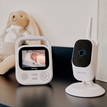 Lionelo - Babymonitor met scherm BABYLINE 3.2, 5V, 2600 mAh