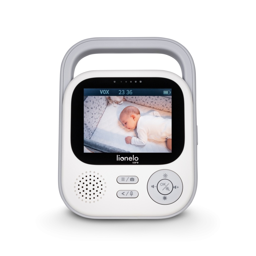 Lionelo - Babymonitor met scherm BABYLINE 3.2, 5V, 2600 mAh