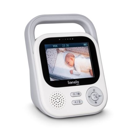 Lionelo - Babymonitor met scherm BABYLINE 3.2, 5V, 2600 mAh