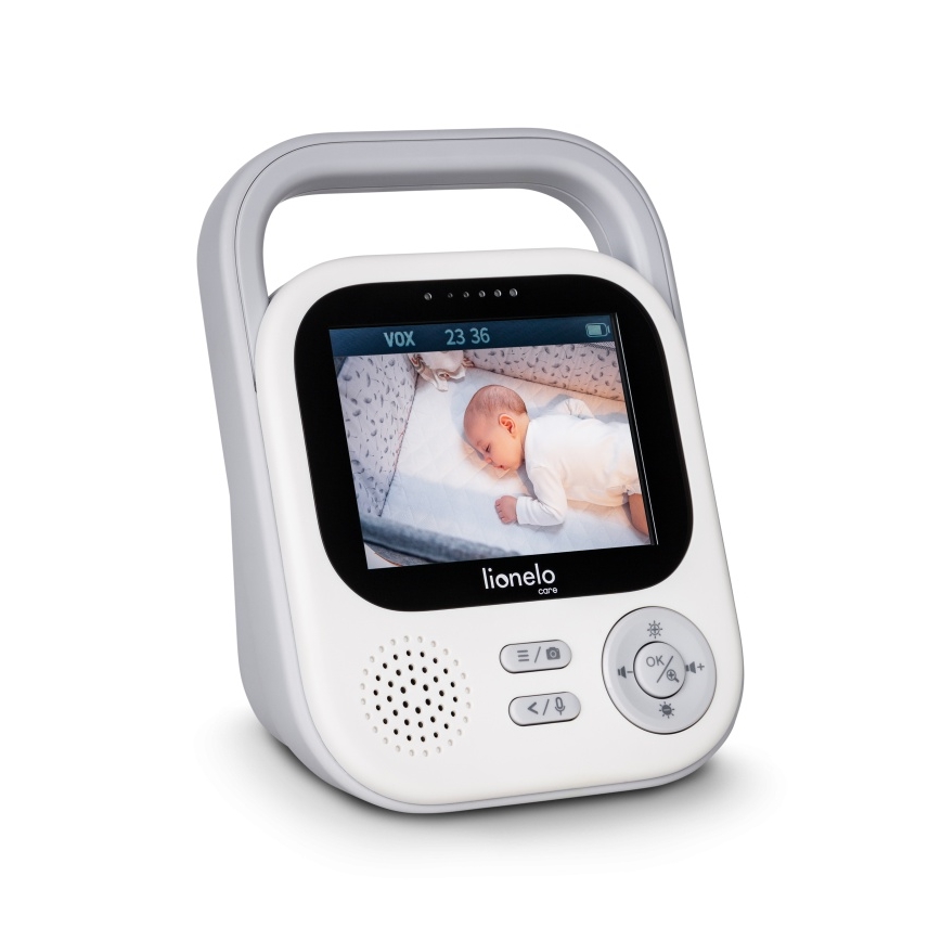 Lionelo - Babymonitor met scherm BABYLINE 3.2, 5V, 2600 mAh
