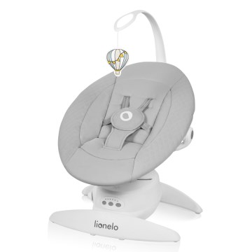 Lionelo - Babyschommel met melodie IRIS Grey Concrete