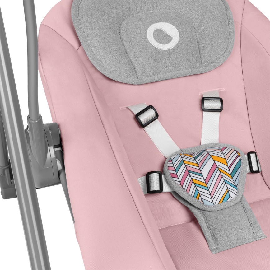 Lionelo - Babyschommel OTTO 4xLR14 Pink Baby