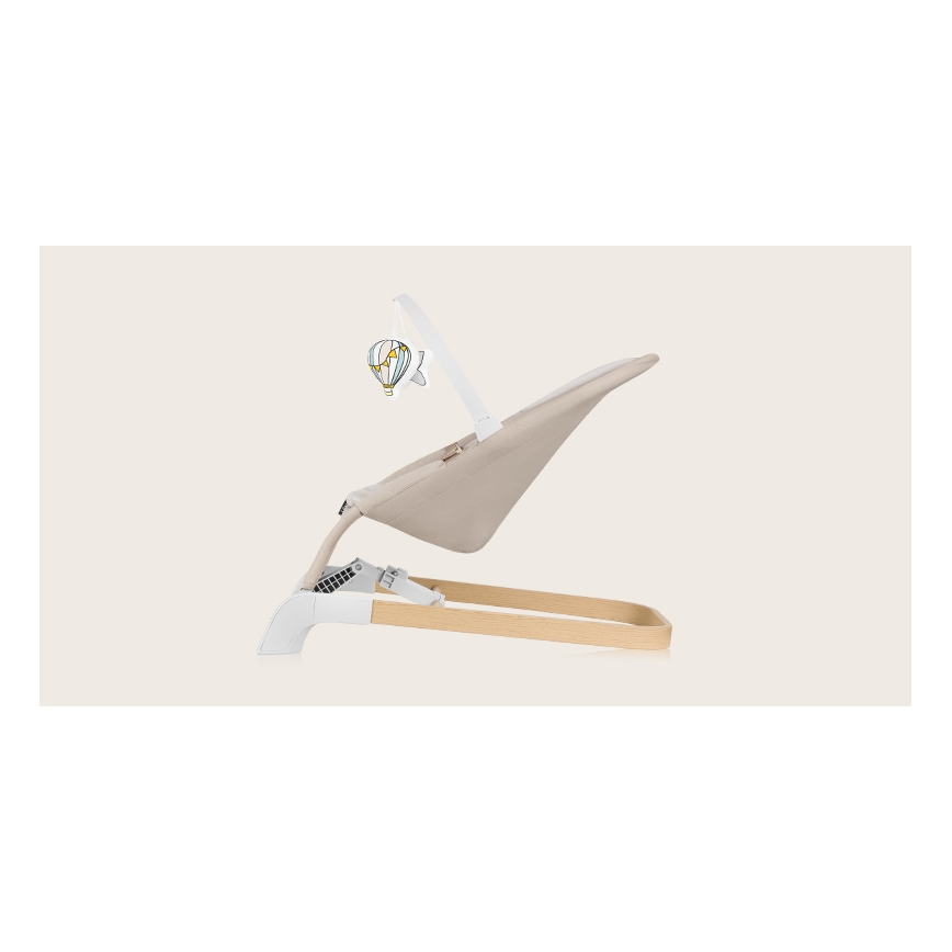 Lionelo - Kinderwipstoel LILAC beige