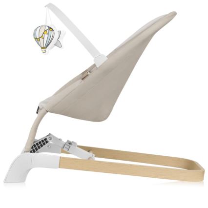 Lionelo - Kinderwipstoel LILAC beige