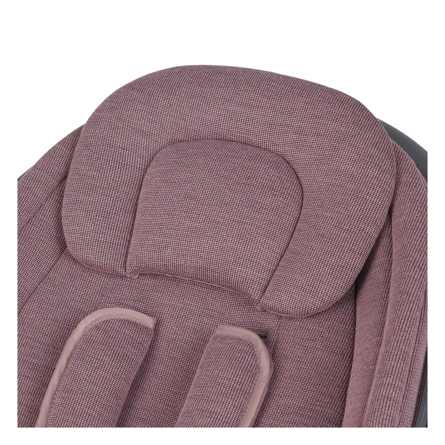 Lionelo - Balancelle musicale pour bébé BLOSSOM Rose mauve + télécommande