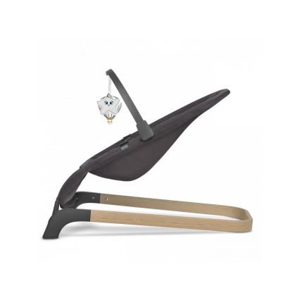 Lionelo - Balancelle pour bébé JUNE anthracite