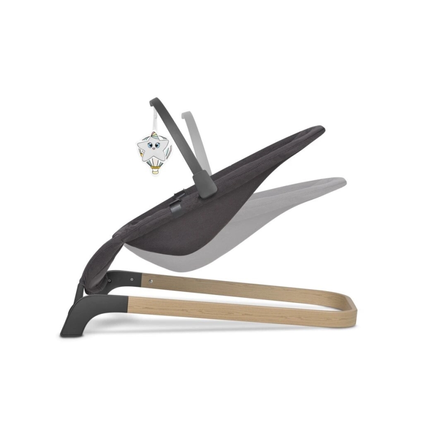 Lionelo - Balancelle pour bébé JUNE anthracite