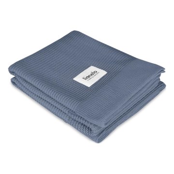Lionelo - Bamboe deken BAMBOO BLANKET 75x100 cm Blauw