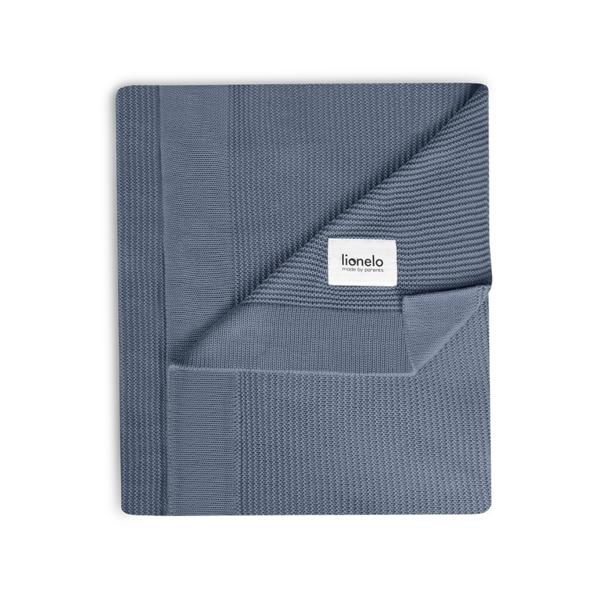 Lionelo - Bamboe deken BAMBOO BLANKET 75x100 cm Blauw