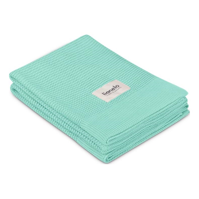Lionelo - Bamboe deken BAMBOO BLANKET 75x100 cm mintgroen