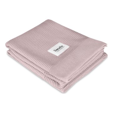 Lionelo - Bamboe deken BAMBOO BLANKET 75x100 cm Roze