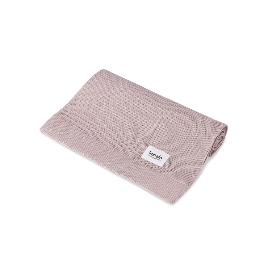Lionelo - Bamboe deken BAMBOO BLANKET 75x100 cm Roze